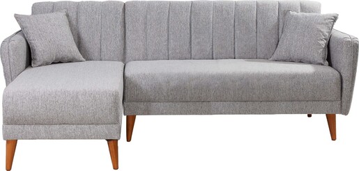 Kutna garnitura, Aqua Corner Left - Grey