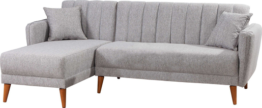 Kutna garnitura, Aqua Corner Left - Grey