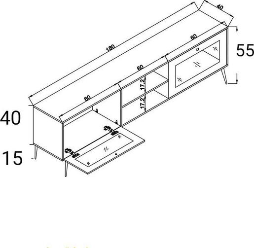 Stalak za televizor MISSION VIEJO