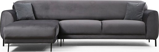 Kutna garnitura na razvlačenje, Antracit, Image Corner Left ( Chl-3R ) - Anthracite