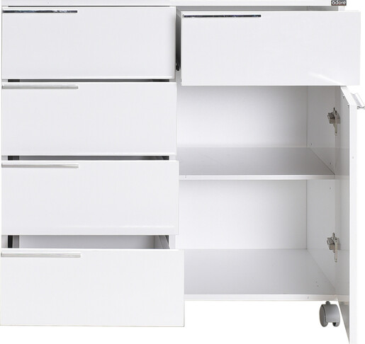 Višenamjenski ormarić, Bijela boja, ADR-415-PP-1