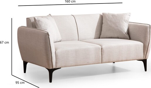 Dvosjed, Bijela, Belissimo - Off White