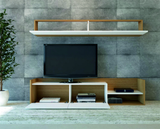TV jedinica, Kale - Teak, White