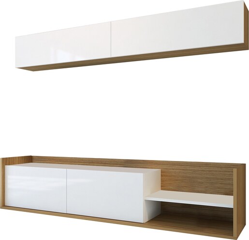 TV jedinica, Kale - Teak, White