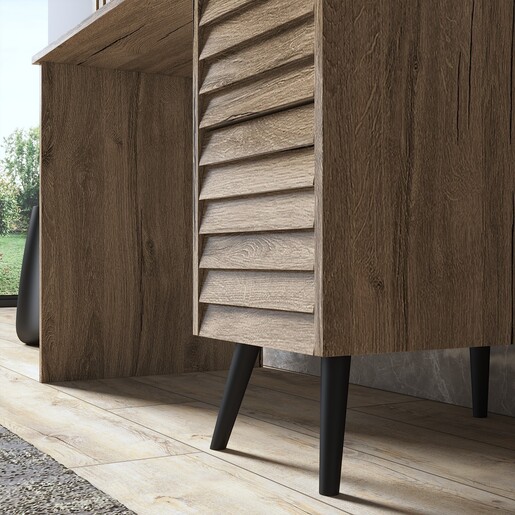 Stol za učenje JAYDEN, boja oraha