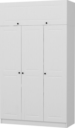 Garderoba, Minar 3 Mebran Kapak 2 Çekmece 255 - White