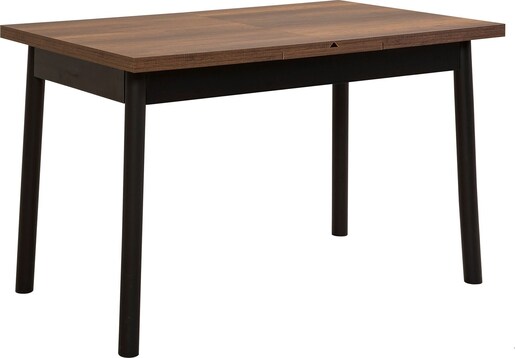 Stol za blagovanje, Crno, Oliver Open -  Barok Black