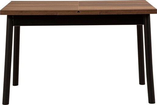 Stol za blagovanje, Crno, Oliver Open -  Barok Black