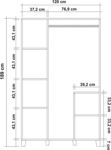Garderoba, Atlantski bor Bijela boja, Leva Jungle