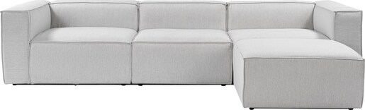 Kutna garnitura Fora - sivi