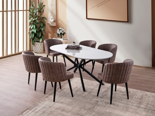 Stol za blagovaonicu AURA - 3011, boja svijetla moka