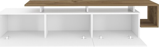 Stalak za televizor, Pia - Walnut, White