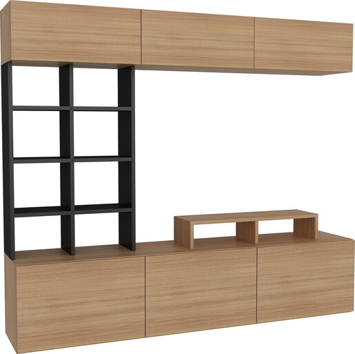 TV jedinica, Sasa - Teak, Black