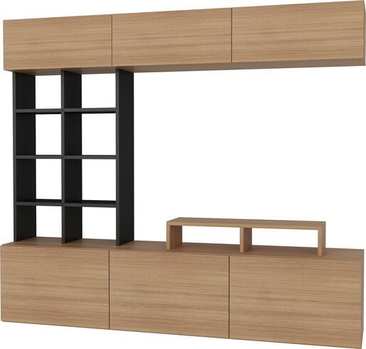 TV jedinica, Sasa - Teak, Black