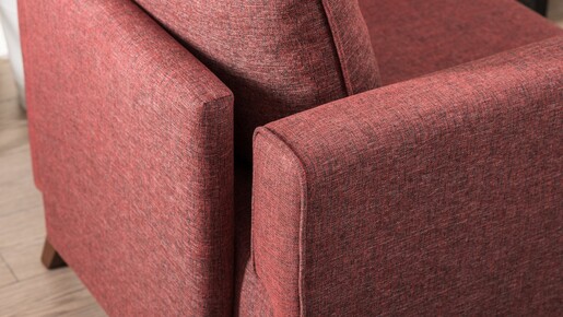 Fotelja BELLA crvena, Bella Armchair - Claret Red
