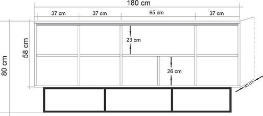 Konzola, Atlantski bor Crno, Quantum Medula - 750