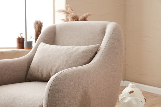 Sofa, Krem, Venus 1-Seat - Cream
