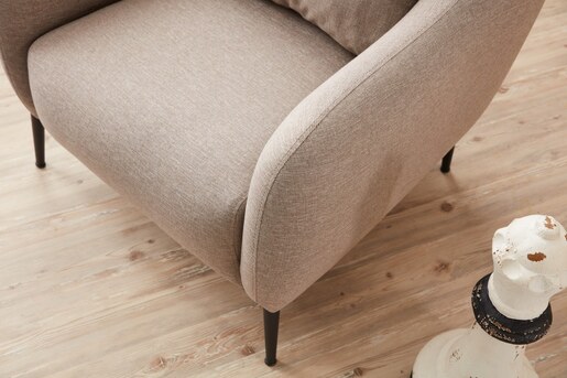 Sofa, Krem, Venus 1-Seat - Cream