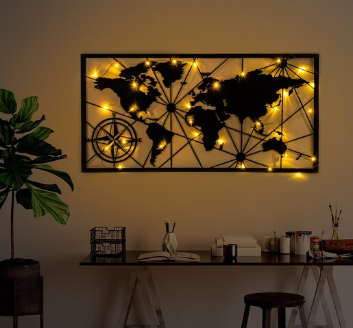 Metalna zidna dekoracija Paris 245