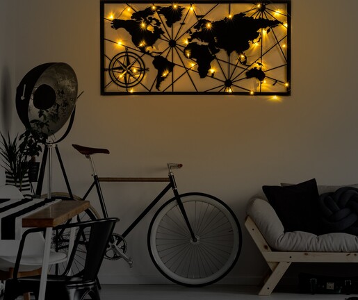 Metalna zidna dekoracija Paris 245