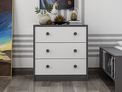 Komoda, Life - White, Anthracite