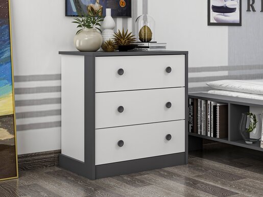 Komoda, Life - White, Anthracite