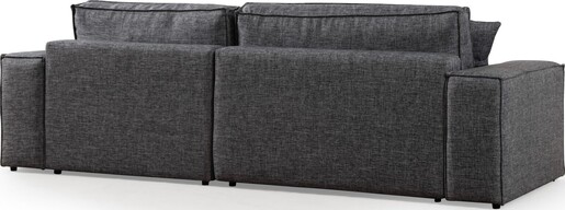 Kutna garnitura na razvlačenje Pirlo Corner desni - tamno sivi