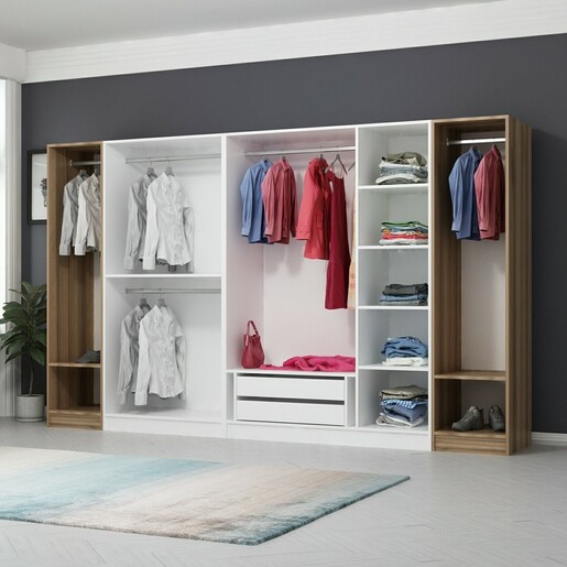 Ormar za odjeću KALE - 3078, boja oraha