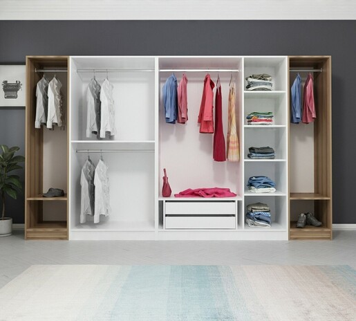 Ormar za odjeću KALE - 3078, boja oraha