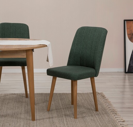 Proširivi blagavaonski stol i stolice (5 komada) Scarlet