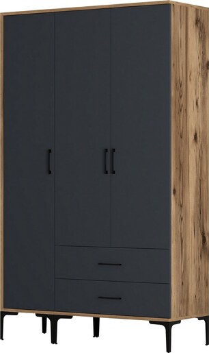 Ormar, Kumsal ST - Walnut, Anthracite