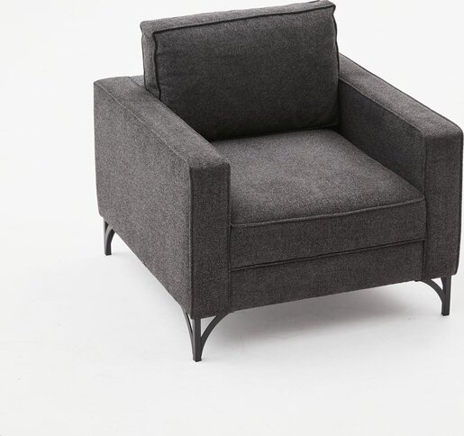 Sofa, Antracit Crno, Berlin - Anthracite, Black