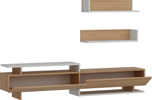 TV jedinica, Ayaz - Teak, White