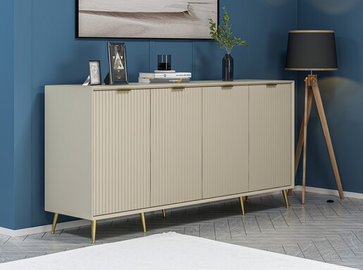 Komoda LUXE, boja sandstone