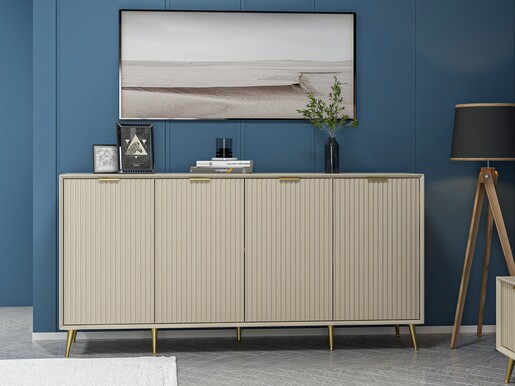 Komoda LUXE, boja sandstone