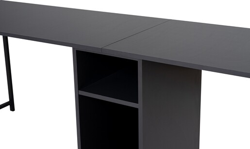 Stol za učenje NICHOLAS, antracit, crna boja