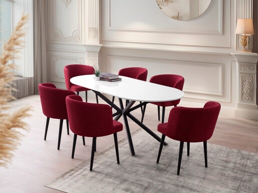 Stol za blagovaonicu AURA - 3012, bijela boja