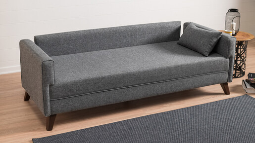 Trosjed BELLA siva, Bella Sofa For 3 Pr - Grey