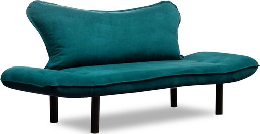 Dvosjed na razvlačenje CHATTO zelena, Chatto - Petrol Blue