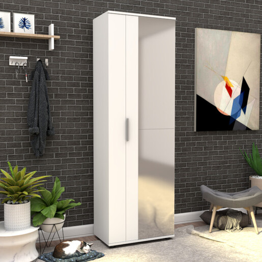 Ormarić za cipele, Bijela boja, SHC-629-BB-2