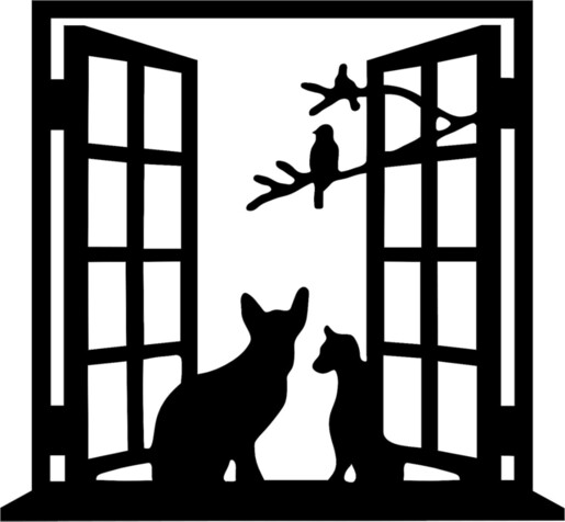 Metalna zidna dekoracija, Leaves v11