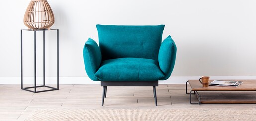 Fotelja, Petrol Green, Jax Solo - Petrol Green GR124