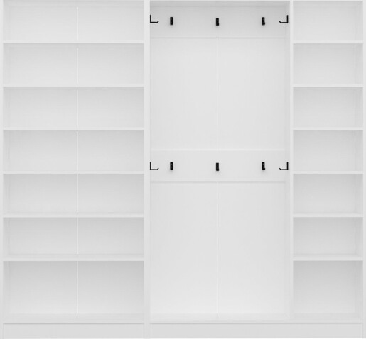 Stalak za hodnik KALE - 8121, bijela boja