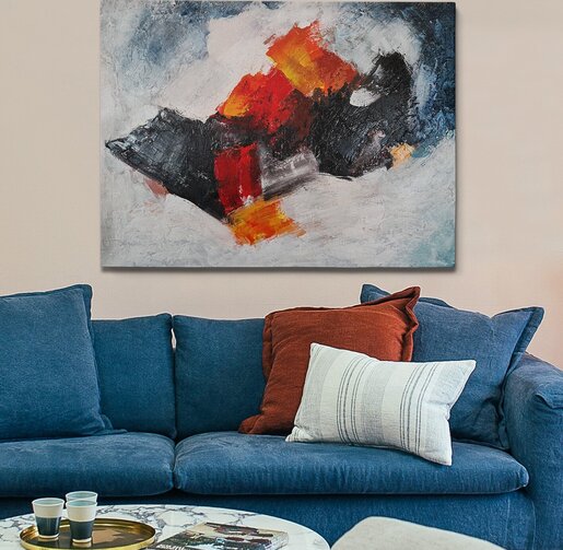 Dekorativna slika ulje na platnu NOVALEE