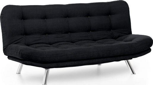 Trosjed na razvlačenje, Crno, Misa Sofabed - Black