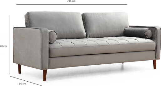 Trosjed ROMA svijetlo siva, Rome - Light Grey