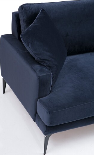 Dvosjed PAPIRA plava, Papira 2 Seater - Navy Blue