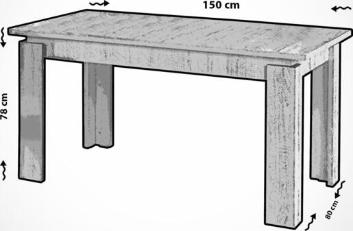 Proširivi stol za blagovaonicu, Huqqa - Dark Oak