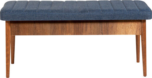 Set stolova i stolica (4 komada), Orah Tamno plava, Vina 1048 - Dark Blue, Walnut