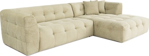 Kutna garnitura Cady Corner desni - zeleno